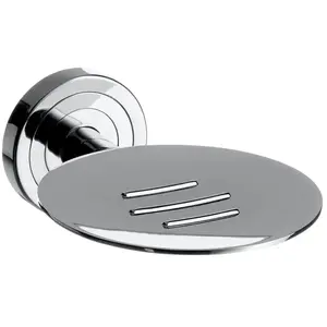 Emco - zeephouder - rond - chroom pas cher