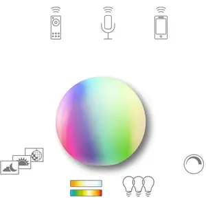 Müller-Licht tint Boule lumineuse led Calluna E27 9.5 w rvbbVendu pargalaxus