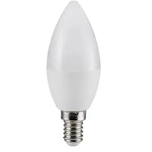 Müller-licht essentials ampoule led en forme de bougie E14, lumière blanche chaude (2700 k) pour une ambiance chaleureuse, 3 w é