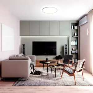 Tint, Applique + plafonnier, Plafonnier à panneaux LED Amela 50 cm pas cher