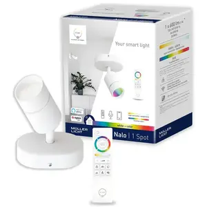 Plafonnier à spot LED Müller-Licht tint Nalo 1 404070 N-A Puissance: 5... pas cher
