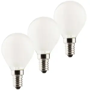 Müller-Licht 400294 Lot de 3 ampoules LED Classe d'efficacité énergétique E (A - G) E14 en forme de goutte 4,2 W = 40 W Blanc chaud pas cher