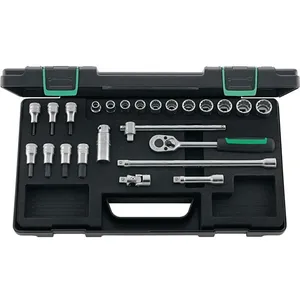 Stahlwille Coffret clé + douilles 24 pièces Stahlwille 96021223 3/8"""" (10 mm)