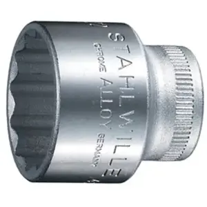 Stahlwille Douille 3/8" 19mm 12kt. Stahlwille pas cher