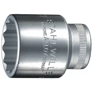 Stahlwille Jeu de clés à douille 50 1/2 po. 12 pans ouv. de clé 20 mm longueur 42 mm pas cher