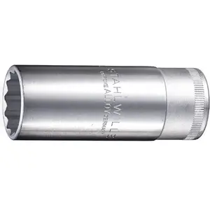 Stahlwille Jeu de clés à douille 51 1/2 po. 12 pans ouv. de clé 13 mm longueur 83 mm pas cher