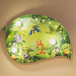 Elobra Applique Pour Enfants Vie Sauvage Ã Effets Led