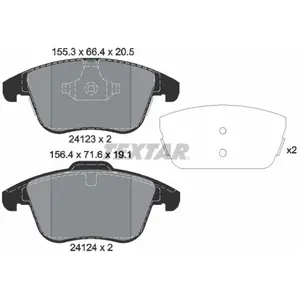 Textar Remblokkenset schijfrem pas cher