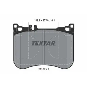 Remblokken set 2517901 Textar pas cher
