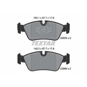 Remblokkenset schijfrem 2393581 Textar