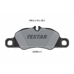 Remblokkenset schijfrem 2445901 Textar pas cher