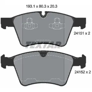 Textar Remblokkenset schijfrem pas cher