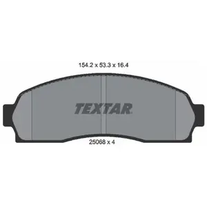 Textar Remblokkenset schijfrem pas cher