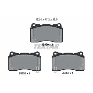 Textar Remblokkenset schijfrem pas cher