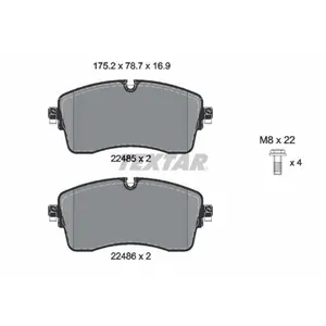 Remblokkenset schijfrem 2248501 Textar