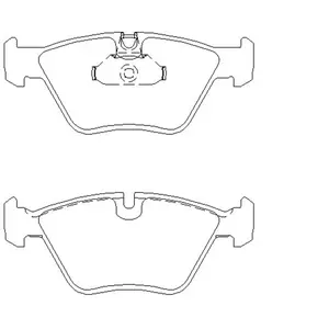Remblokken set 2167703 Textar pas cher