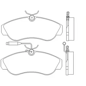 Comparateur de prix : Remblokken set 2179901 Textar