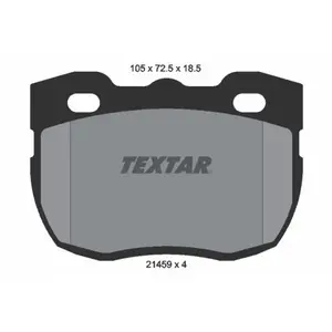Remblokkenset schijfrem 2145901 Textar pas cher