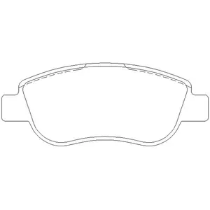 Remblokken set 2439301 Textar pas cher