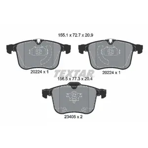 Remblokken set 2022401 Textar pas cher