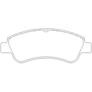 Remblokken set 2395401 Textar pas cher