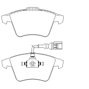 Remblokken set 2374901 Textar pas cher