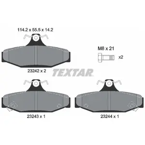 Textar Remblokkenset schijfrem pas cher