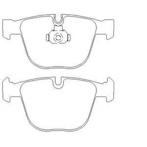 Remblokken set 2373001 Textar pas cher