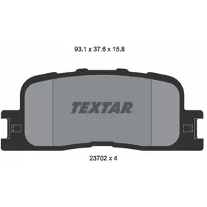 Textar Remblokkenset schijfrem pas cher