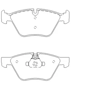 Remblokken set 2379401 Textar pas cher