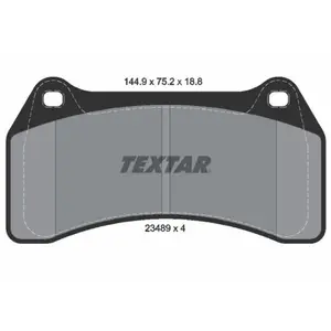 Comparateur de prix : Remblokkenset schijfrem 2348901 Textar