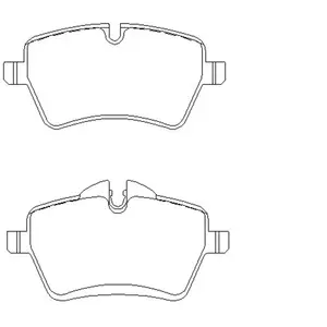 Remblokken set 2398401 Textar pas cher
