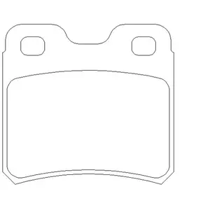 Remblokken set 2114001 Textar pas cher