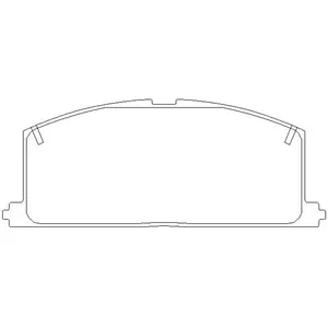 Remblokken set 2087001 Textar pas cher