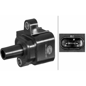 HELLA 5DA 358 290-101 Bobine d'allumage 2 broches pour bougie à bougie pas cher