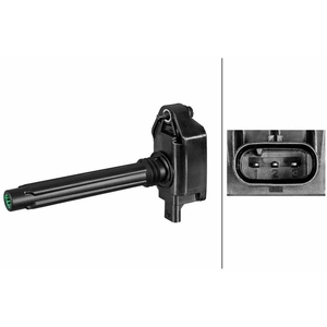 HELLA 5DA 358 290-091 Bobine d'allumage à 3 broches pour bougie pas cher