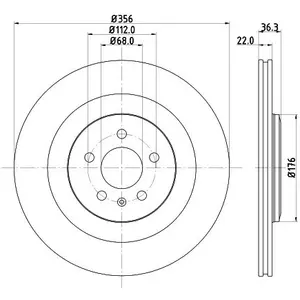 Hella Pagid GmbH Remschijf pas cher