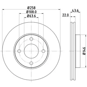 Hella Pagid GmbH Remschijf
