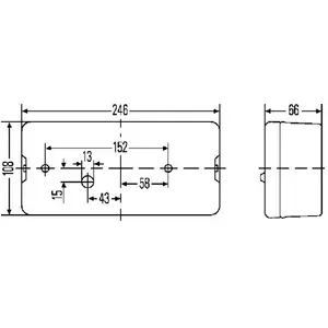Comparateur de prix : HELLA Feu arrière (Ref: 2SE 007 547-041)