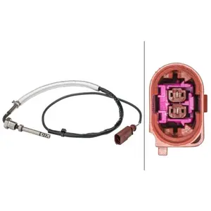 Sensor uitlaatgastemperatuur 6PT358181521 Hella pas cher