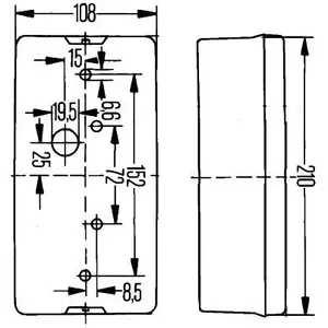 HELLA Feu arrière (Ref: 2VP 006 040-351) pas cher