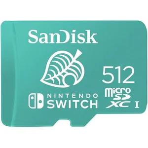 SanDisk Carte microSDXC UHS-I pour Nintendo Switch 512 Go - Produit sous licence Nintendo pas cher