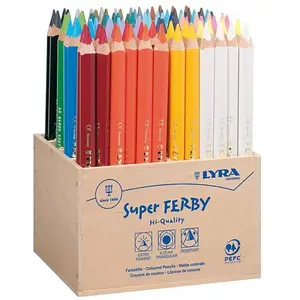 LYRA Super Ferby 1 crayons de couleur, plomb: 6,25 mm, 96asstd pas cher