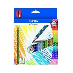 Lyra Kleurpotloden Dunne Groove 24 Stuks Multicolor pas cher