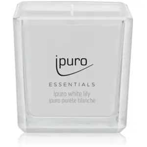 ipuro Essentials white lily Geurkaars