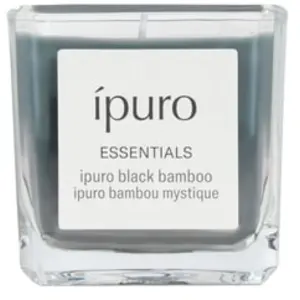 Ipuro, Bougie parfumée, Duftkerze Black Bamboo schwarz Black Bamboo, 1 St. (125 g) pas cher