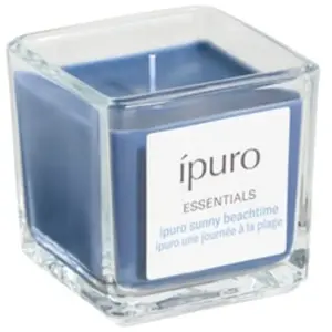 Ipuro, Bougie parfumée, Duftkerze Sunny Beachtime blau Sunny Beach, 1 St. pas cher