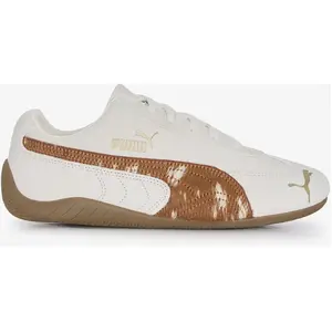 Chaussure Puma Yellow Modèle Speedcat Doelette - Coleur Blanc pas cher
