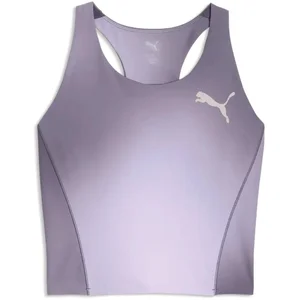Débardeur court Puma Lightspeed AOP Puma Lightspeed AOP Violet Femme, ... pas cher