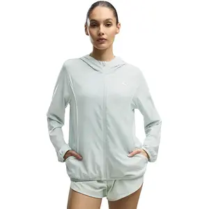 Puma, Femmes, Vestes de survêtement, W Run Velocity AOP Woven Jacket (XL), Vert, Blanc, XL pas cher